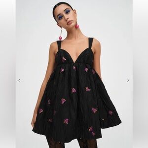 NWT For Love and Lemons mini babydoll dress